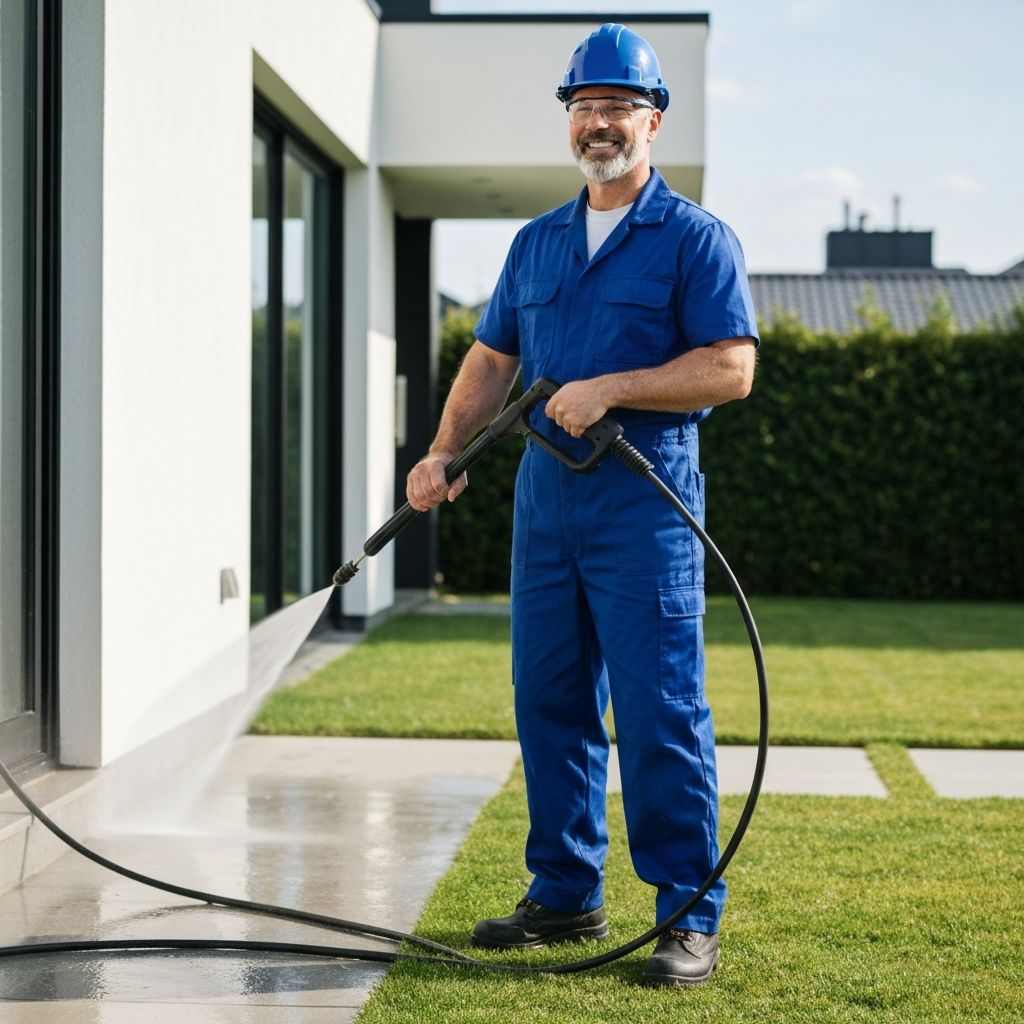 WashBoss professional at work