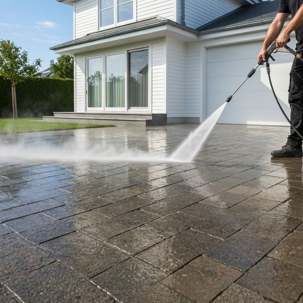 Professional pressure washing service